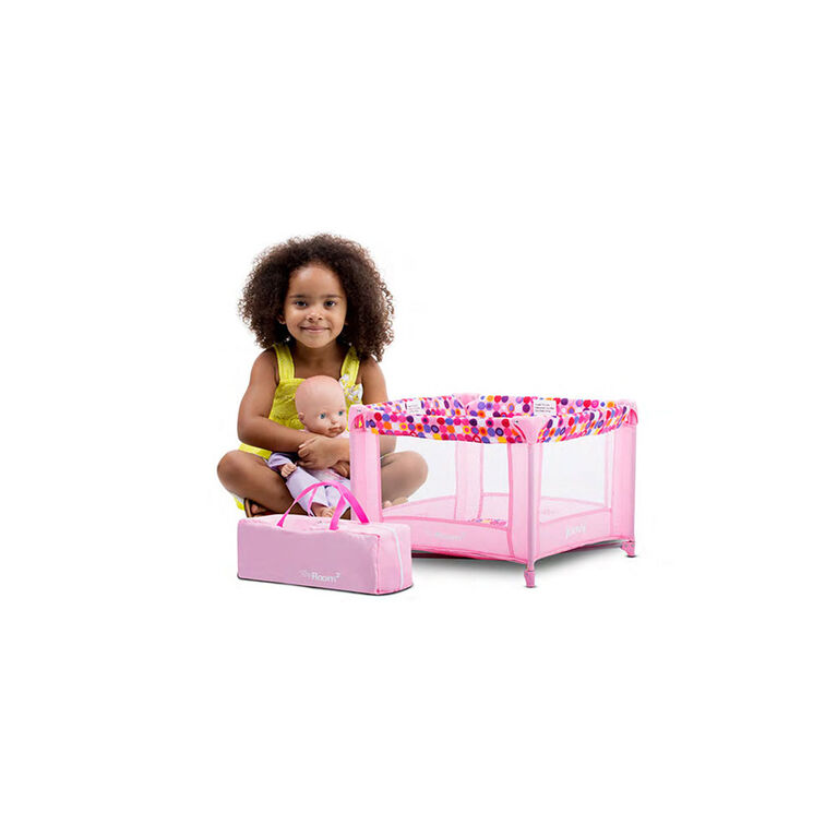 Joovy Toy Room2 Playard - Pink