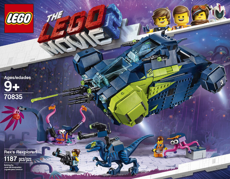 LEGO The LEGO Movie 2 Rex's Rexplorer! 70835