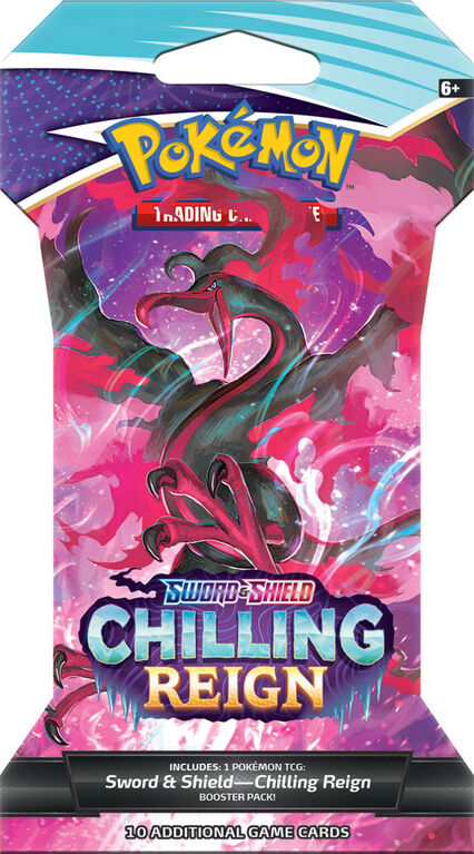 Booster et protège-cartes Épée et Bouclier " Règne de Glace " Pokémon