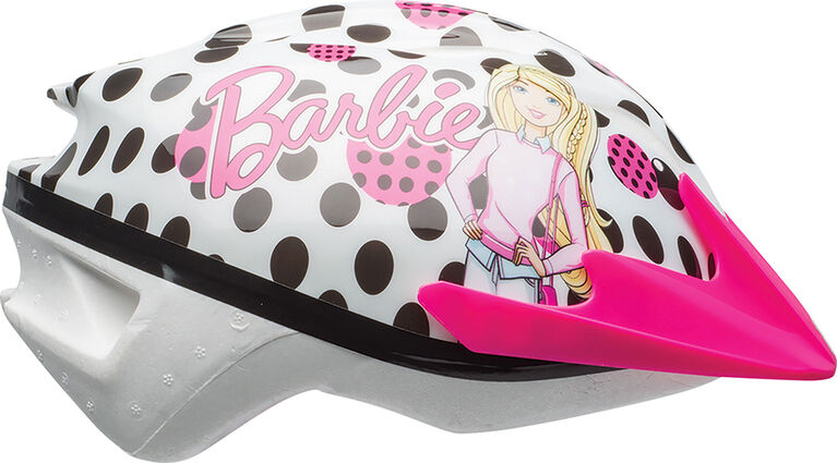 Barbie - Fashionistas Child 5+ Bike Helmet - White