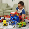 PAW Patrol Big Truck Pups, Truck Stop HQ, 3ft. Wide Transforming Playset, Action Figures, Toy Cars, Lights and Sounds