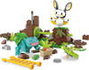 MEGA Pokémon Emolga and Bulbasaur's Charming Woods Building Toy Kit (194 Pieces)
