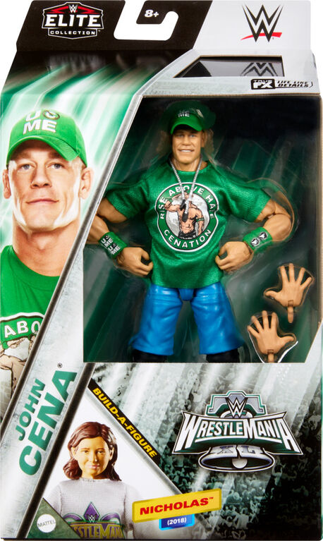 WWE - Collection Elite - WrestleMania - Figurine, pièce constr. fig.