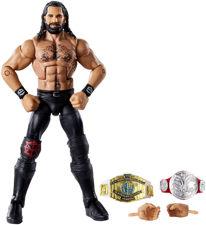 WWE - Top Picks - Collection Elite - Figurine Seth Rollins - Édition anglaise.