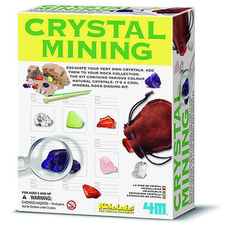 4M Crystal Mining - English Edition
