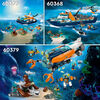 LEGO City Le bateau d'exploration sous-marine 60377 Ensemble de jeu de construction (182 pièces)