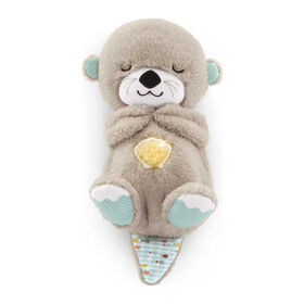 Ma Loutre Câlins Bonne Nuit de Fisher-Price, Peluche Musicale Apaisante pour Bébé - Notre exclusivité