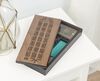 Legacy Deluxe Cribbage Classic Game with Lined Wooden Case and Colored Metal Movers