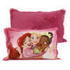 Disney Princess Kids Jumbo Funky Fur Pillow, 20" x 30"