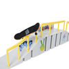 Tech Deck, Build-A-Park World Tour, Flamengo Park (Brazil), Ramp Set with Signature Fingerboard - English Edition