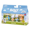 Bluey Holiday Figure 4-Pack Family Trip