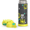 Bouteille d'eau FUNtainerMD avec bec, Grafitti Green, 16oz