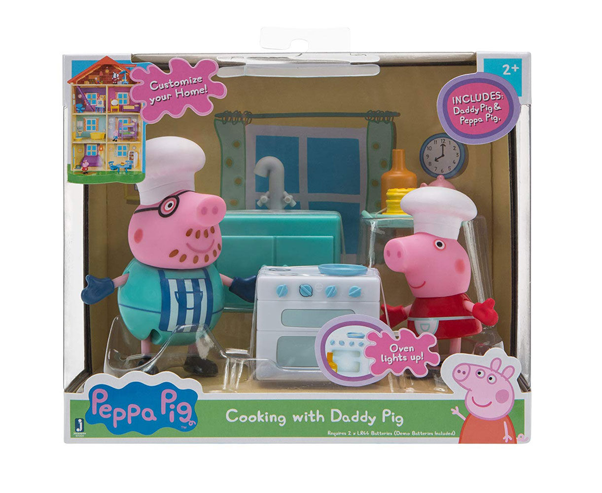 Peppa pig kitchen sales set toys r us