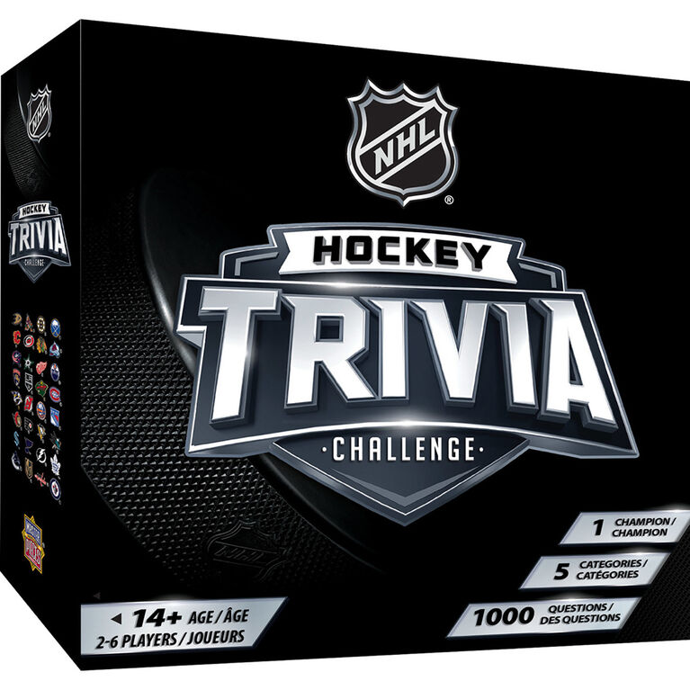 Masterpieces Puzzle Company Jeu De NHL Hockey Trivia Challenge - Édition anglaise