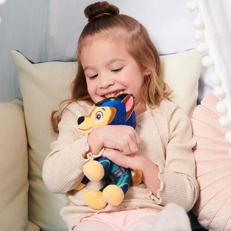 PAW Patrol, Aqua Pups Chase, Stuffed Animal Plush Toy, 8-inch