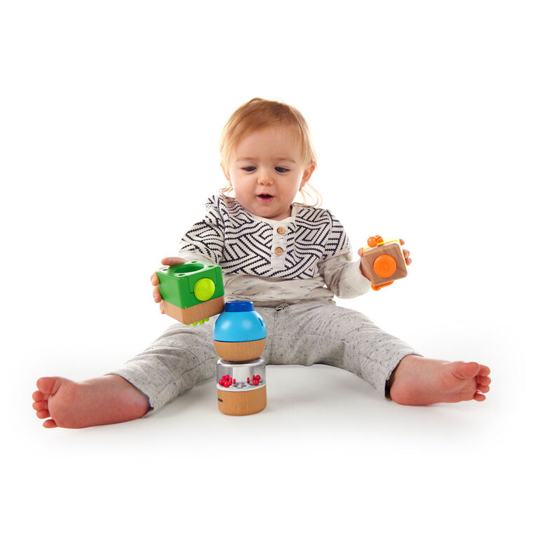 Four Fundamentals Wooden Sensory Set