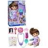 Baby Alive Better Now Bella Baby Doll Doctor Play Set, Brown Hair