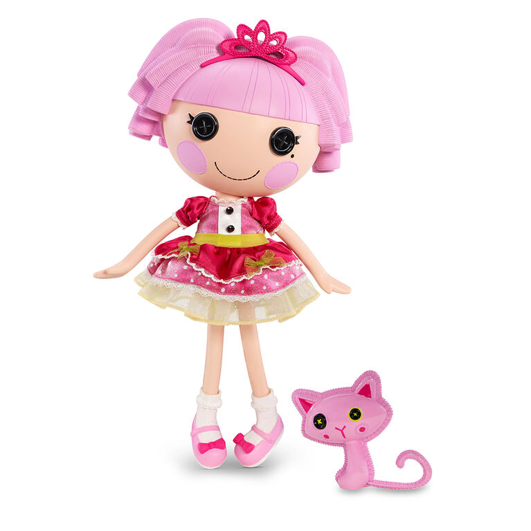 Poupée Lalaloopsy - Jewel Sparkles avec chat persan, poupée princesse de 13 po (33 cm)