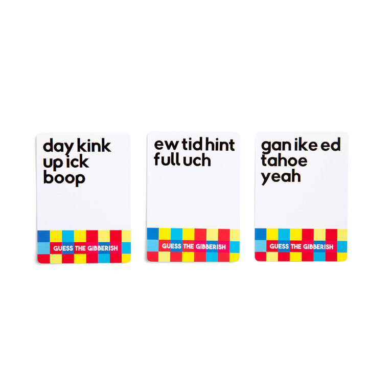 Guess the Gibberish by What Do You Meme? - English Edition