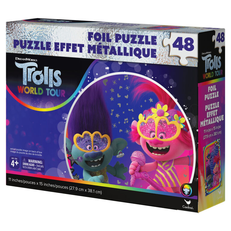 Trolls World Tour 48-Piece Foil Puzzle