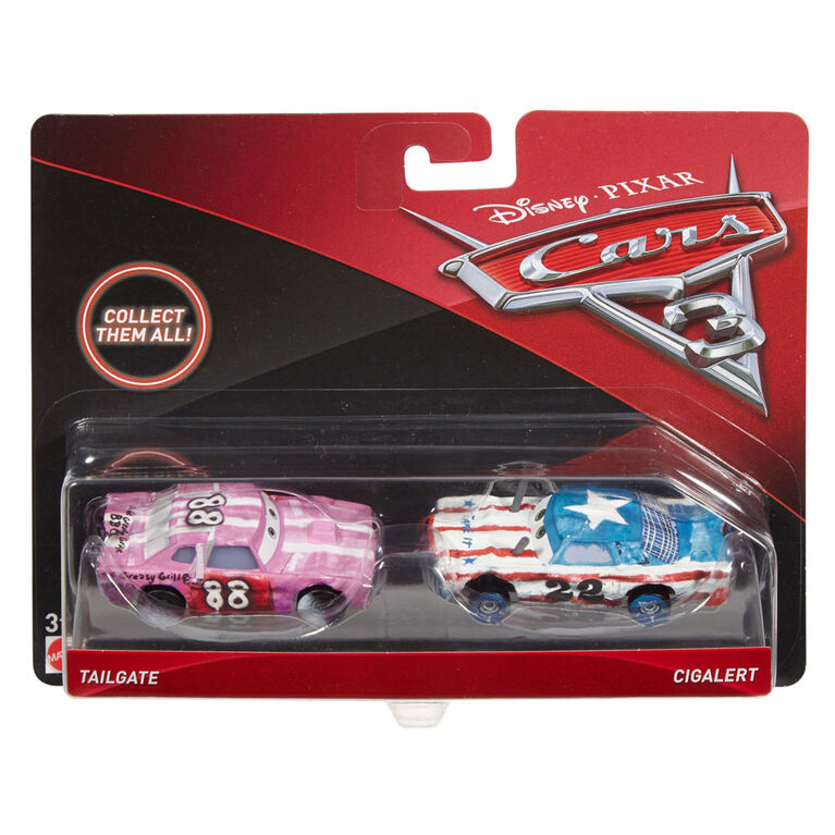 Disney/Pixar Cars Tailgate & Cigalert Vehicle 2-Pack