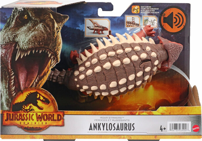 Jurassic World Roar Strikers Ankylosaurus