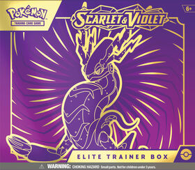 Pokemon Scarlet and Violet Elite Trainer Box-Miraidon - English Edition
