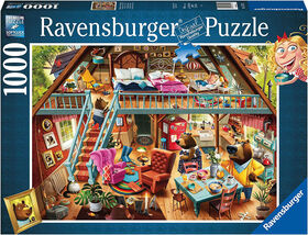 Ravensburger Goldilocks Gets Caught 1000pc Puzzle