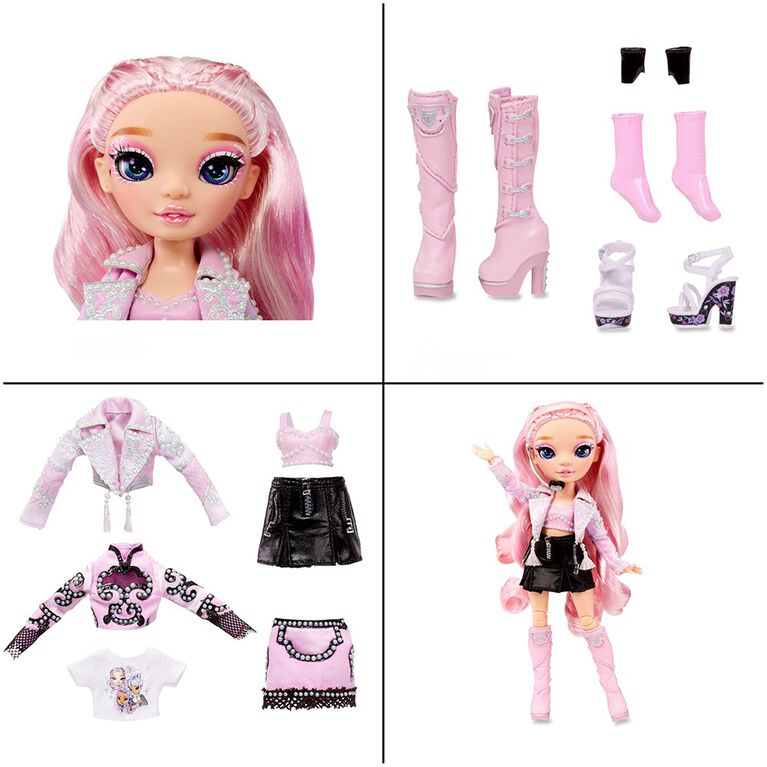 Rainbow Vision Rainbow High Royal Three K-pop - Minnie Choi (Pink Lavender) Fashion Doll