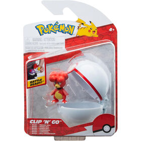 Pokémon Clip 'N' Go - Magby & Premier Ball