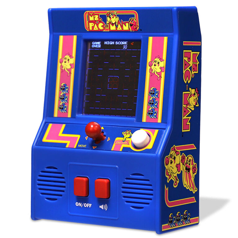 Arcade Classics - Ms. Pac-Man Retro Mini Arcade Game