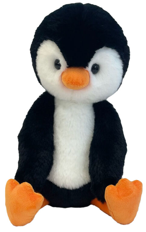 World's Softest Lushees 16" - Poppy Black and White Penguin Plush