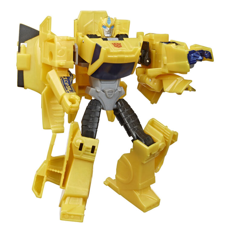 Transformers Bumblebee Cyberverse Adventures, figurine Bumblebee Action Attackers de 13,7 cm