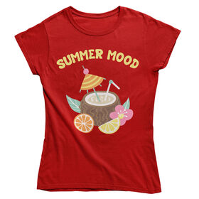Summer Mood Short Sleeve Tee - Red -2T