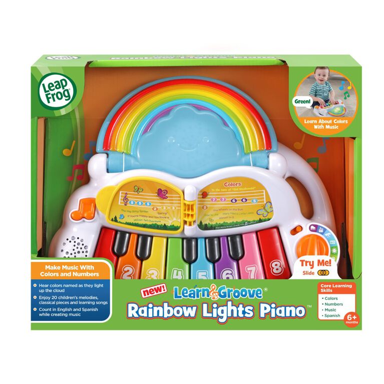 LeapFrog Learn & Groove Rainbow Lights Piano - English Edition