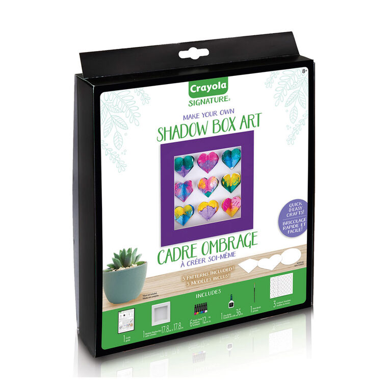 Crayola Signature DIY Shadow Box Craft Kit Toys R Us Canada