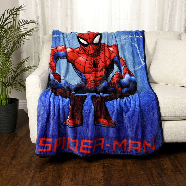 Spider-Man Kids Fleece Throw Blanket (50x60")