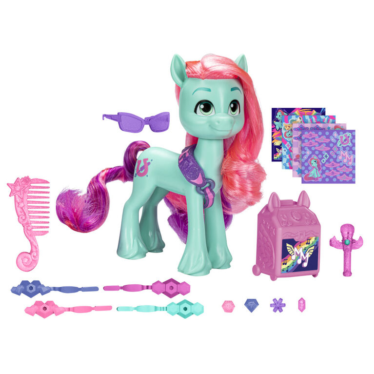 Universal - 12 poneys poney photo jouets pour fille collection