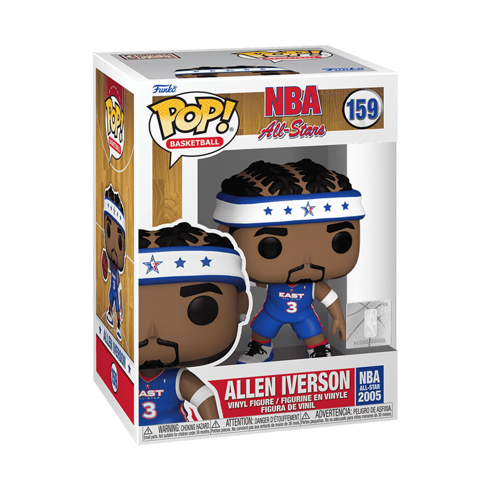 Funko Pop! NBA: Allen Iverson in 2005 All Star Uniform Vinyl Figure