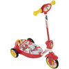 Trottinette électrique à bulles de 6V pour enfants La Pat' Patrouille Marshall Ride-On alimenté par batterie, Rouge