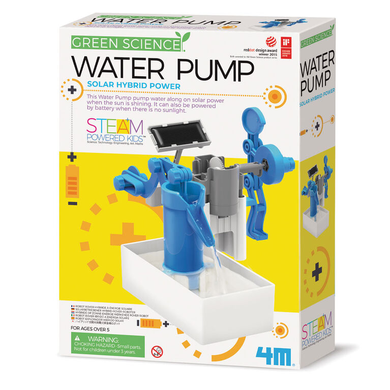 4M Hybrid Powered Water Pump - English Edition