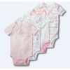 Koala Baby 4-Pack Bodysuits - Pink Owl, Preemie