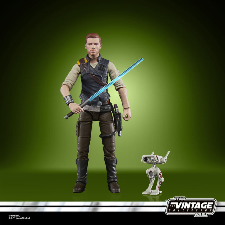 Star Wars The Vintage Collection Cal Kestis Toy, 3.75-Inch-Scale Star Wars Jedi: Survivor Action Figure