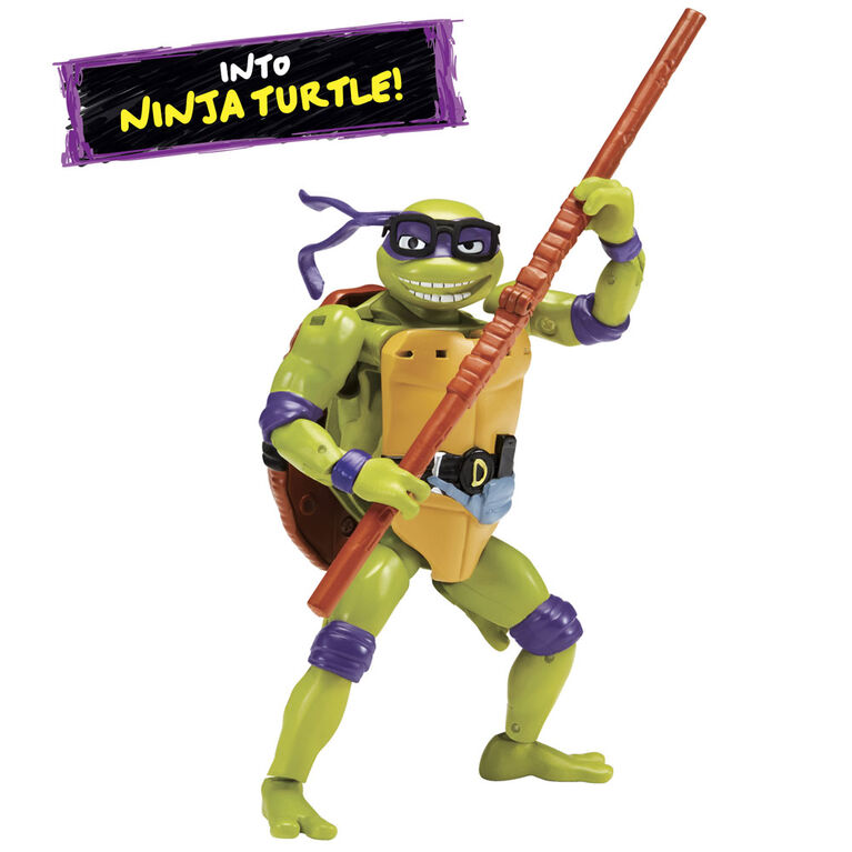 Tales of Teenage Mutant Ninja Turtles: Mutations Deluxe Donatello Pet to Ninja Figure