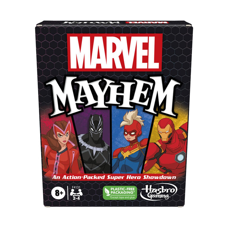Marvel Mayhem Card Game, Featuring Marvel Super Heroes - English Edition
