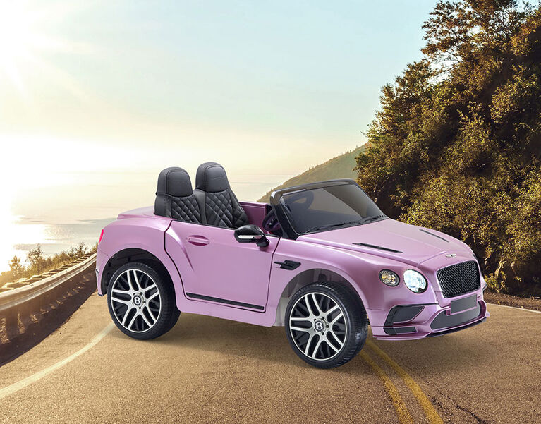 Bentley 12V Ride on - Pink - R Exclusive