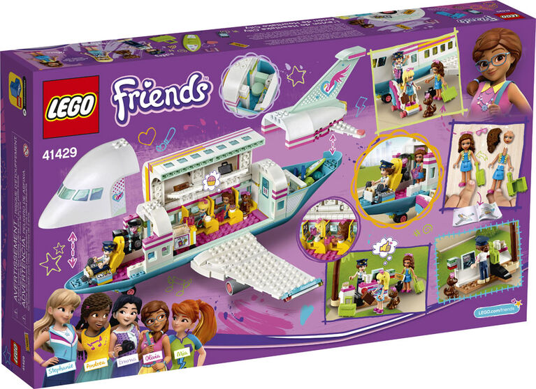 LEGO Friends L'avion de Heartlake City 41429 (574 pièces)