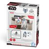 4D Build, Star Wars R2-D2, 3D Paper Model Kit, 192 Piece Paper Model Kit