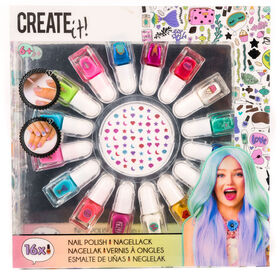 CREATE IT! Vernis À Ongle Ens. De Sirène 16Pcs