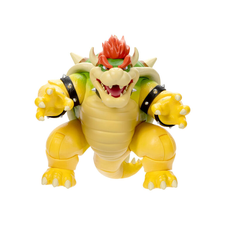 The Super Mario Bros. Movie  -  7" Feature Bowser with Fire Breathing Effects